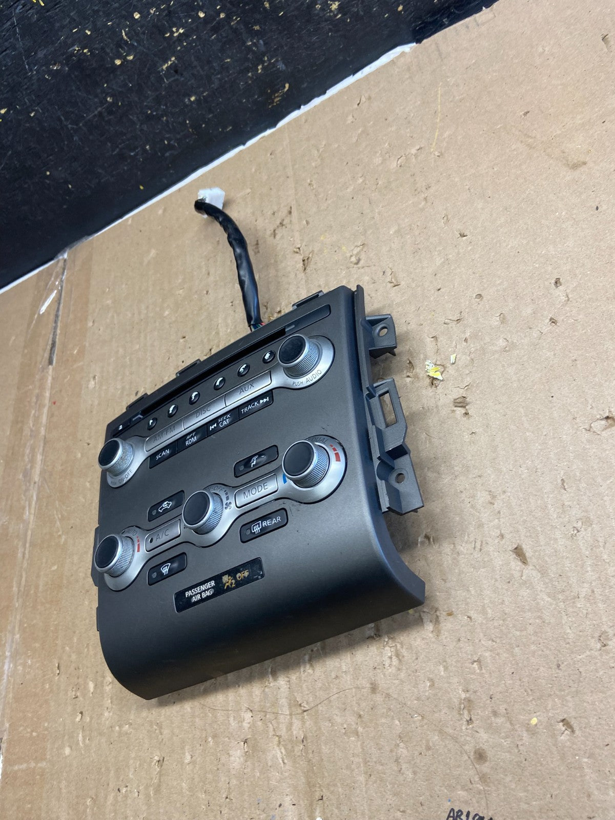 2011 - 2014 Nissan Murano AM FM Radio CD Climate Control Panel Oem ab2247 DG2