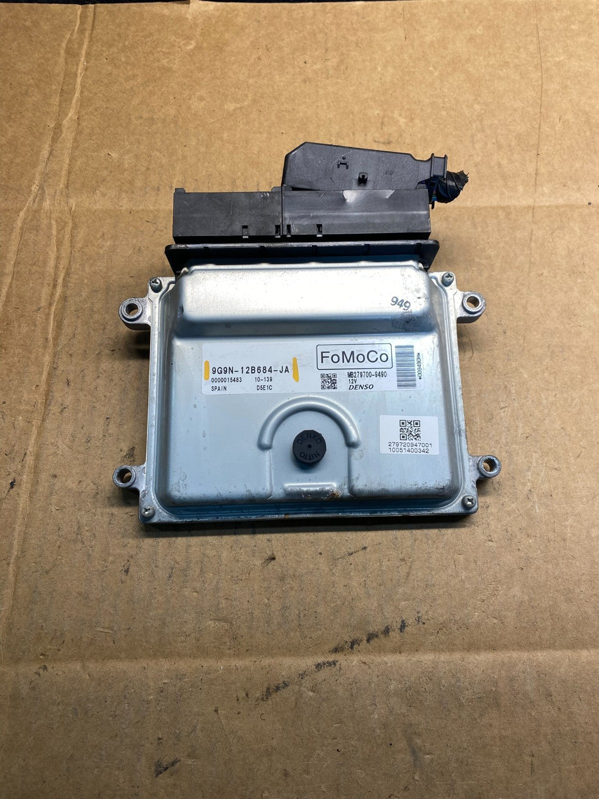 2011 2012 Land Range Rover Engine Control Unit ECU ECM Computer Module ab3732 DG0