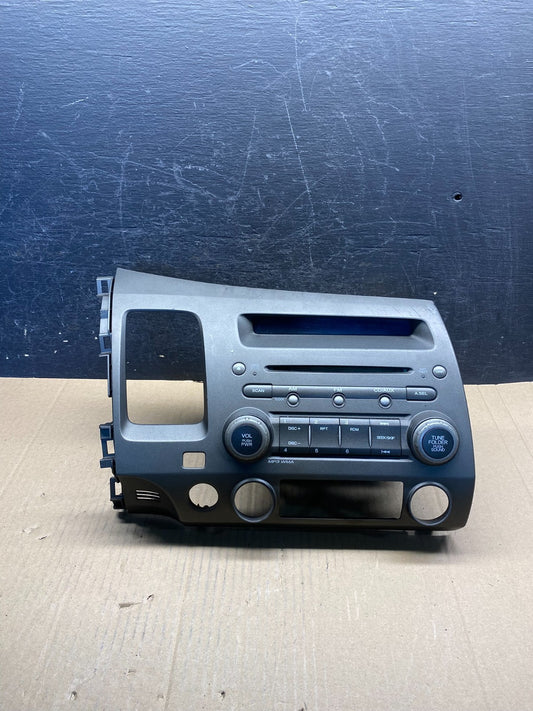 2006 - 2011 Honda Civic Radio AM/FM Climate Control Air Vent Bezel AH7278 DG0