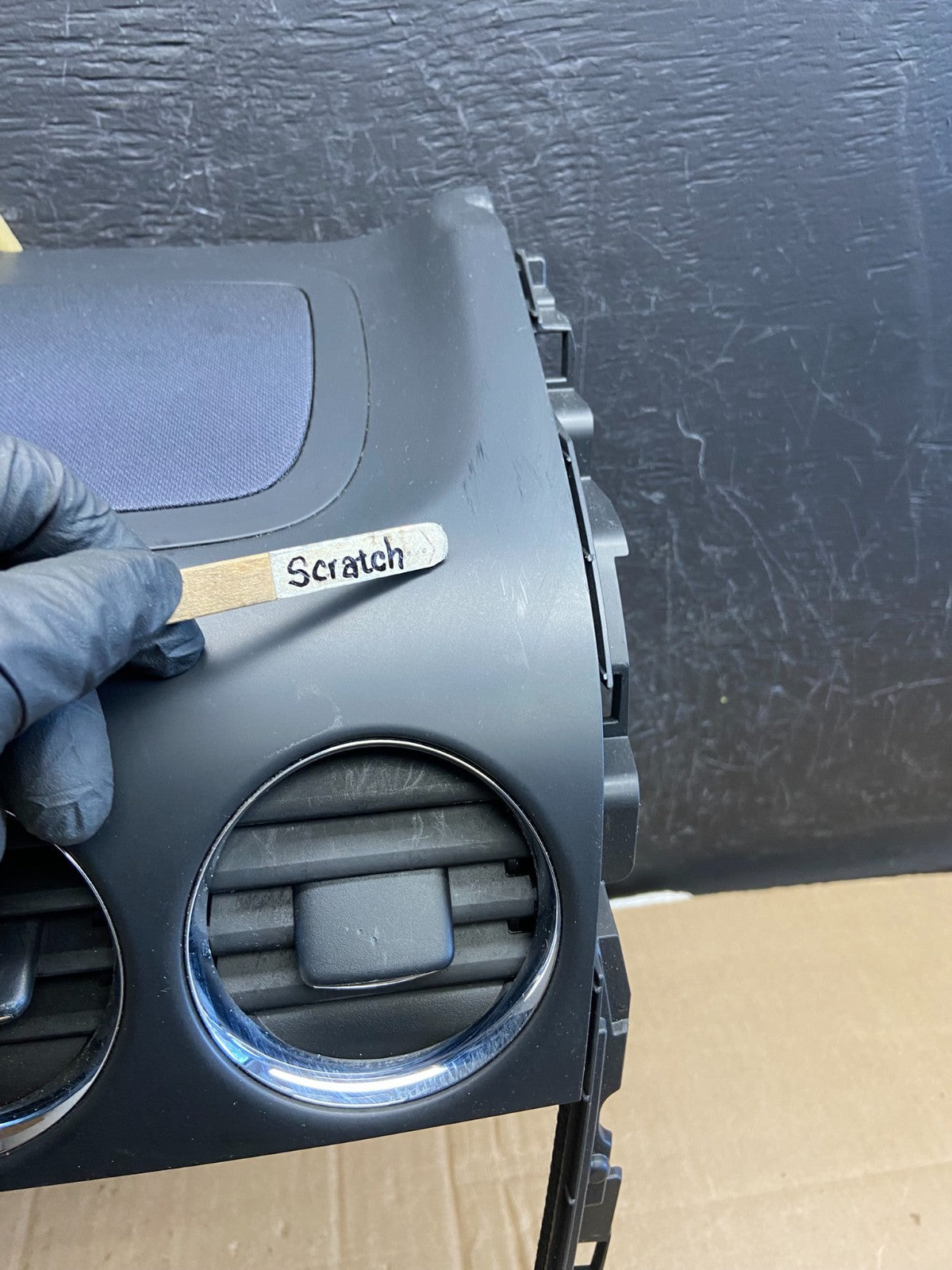 2010 - 2012 Mazda CX-7 Radio Dash TrimClimate Control Bezel W/Vent ad7187 DG3