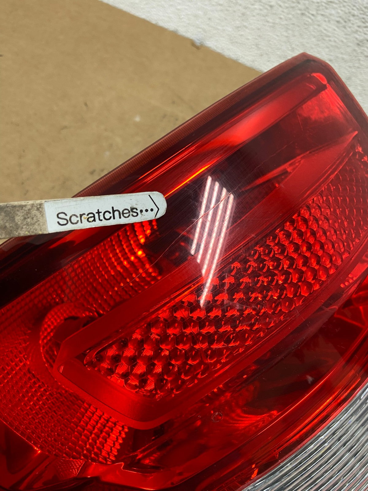 2011-2013 Jeep Grand Cherokee Left Driver Side Lh Tail Light AD6146 LK3