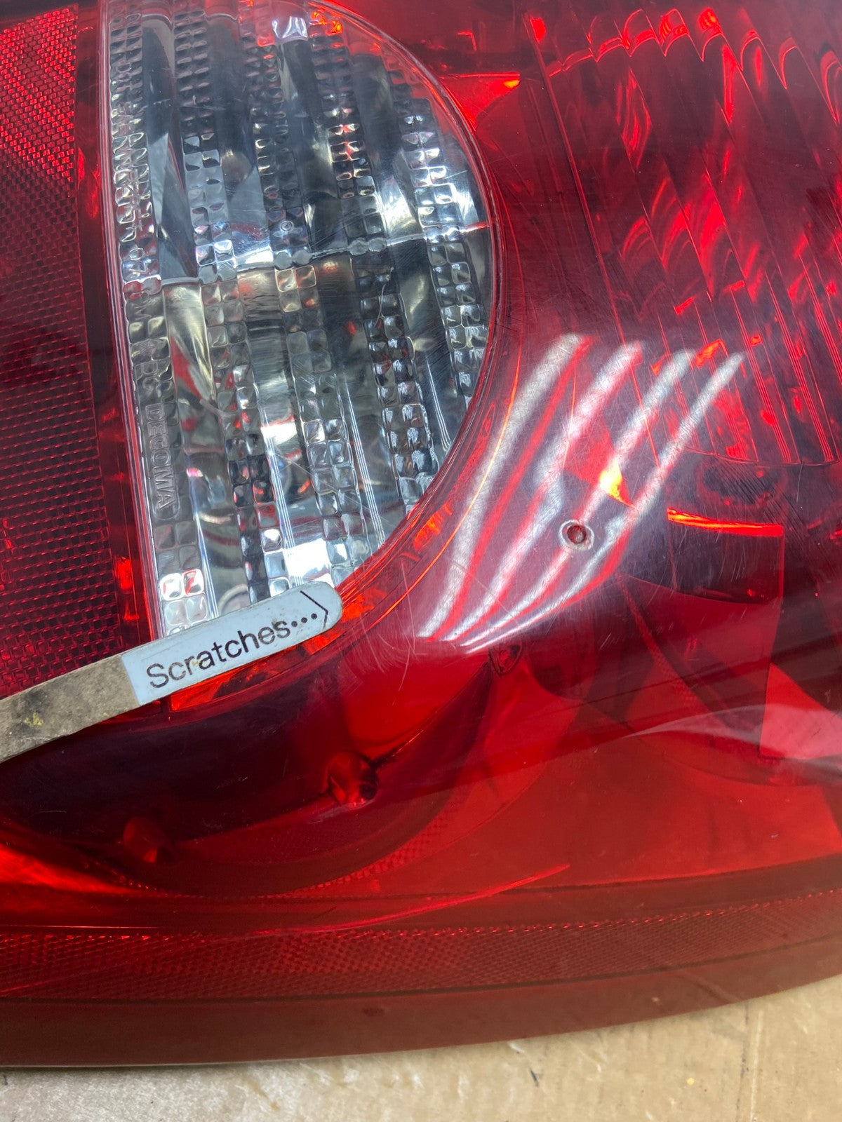 2008-2012 Dodge Caliber Tail Light Right Passenger Rh Side AD9216 LK3