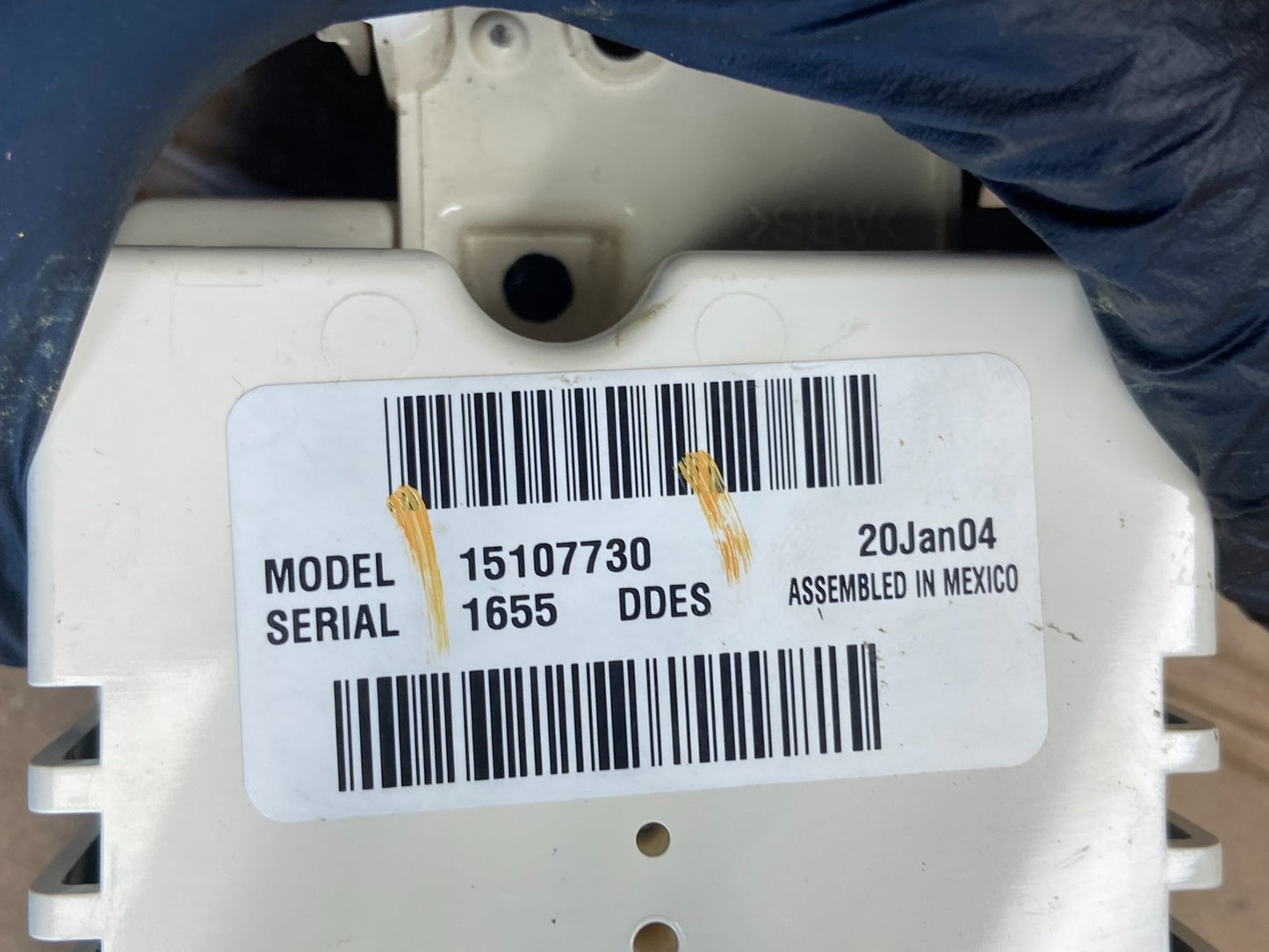 2003 to 2006 Chevrolet Silverado HVAC Heater Climate Control Module AE3887 DG6