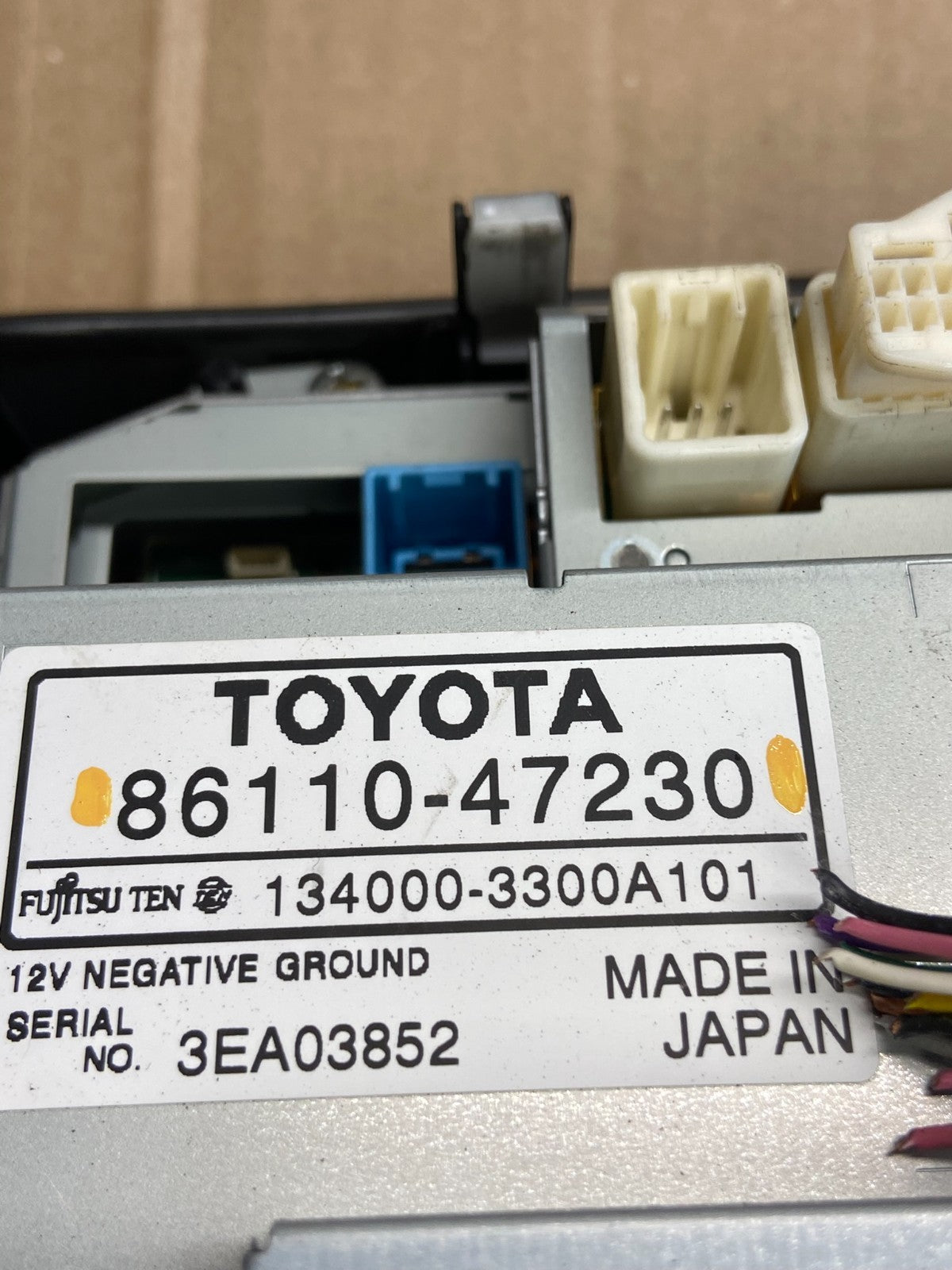 2006 to 2009 Toyota Prius Radio Stereo Receiver Screen Display AD7022 DG5