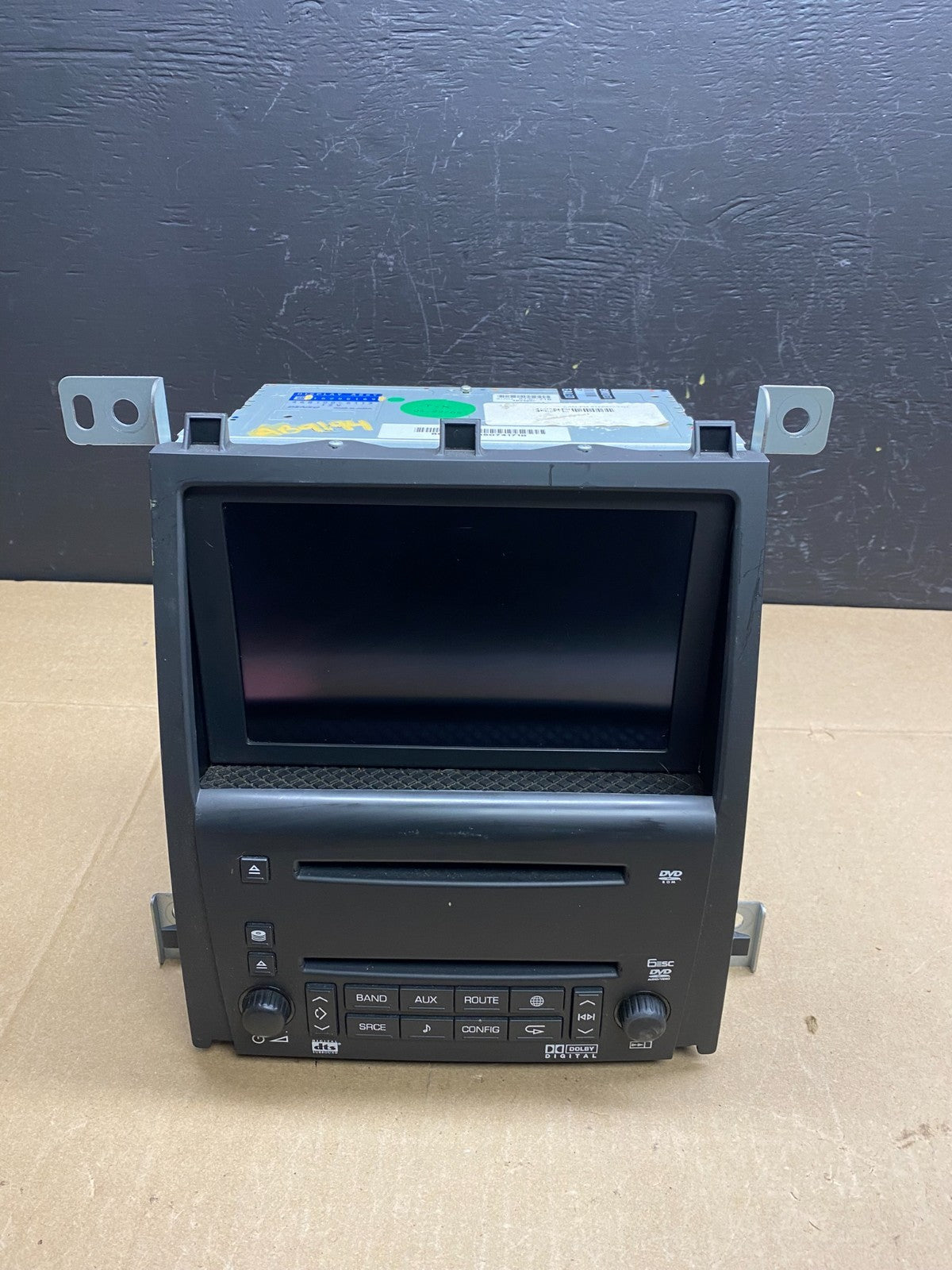 2005 to 2009 Cadillac Sts Radio 6 Disc Screen Display CD Player OEM AB9194 DG0