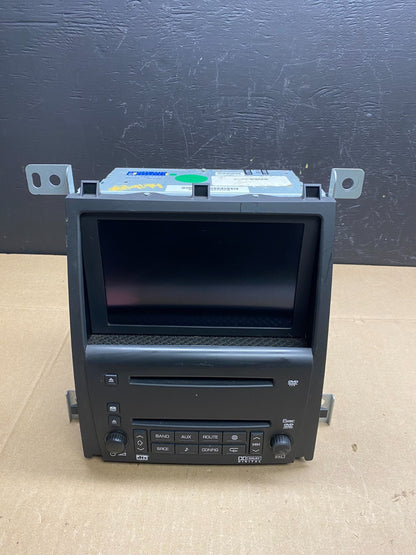 2005 to 2009 Cadillac Sts Radio 6 Disc Screen Display CD Player OEM AB9194 DG0