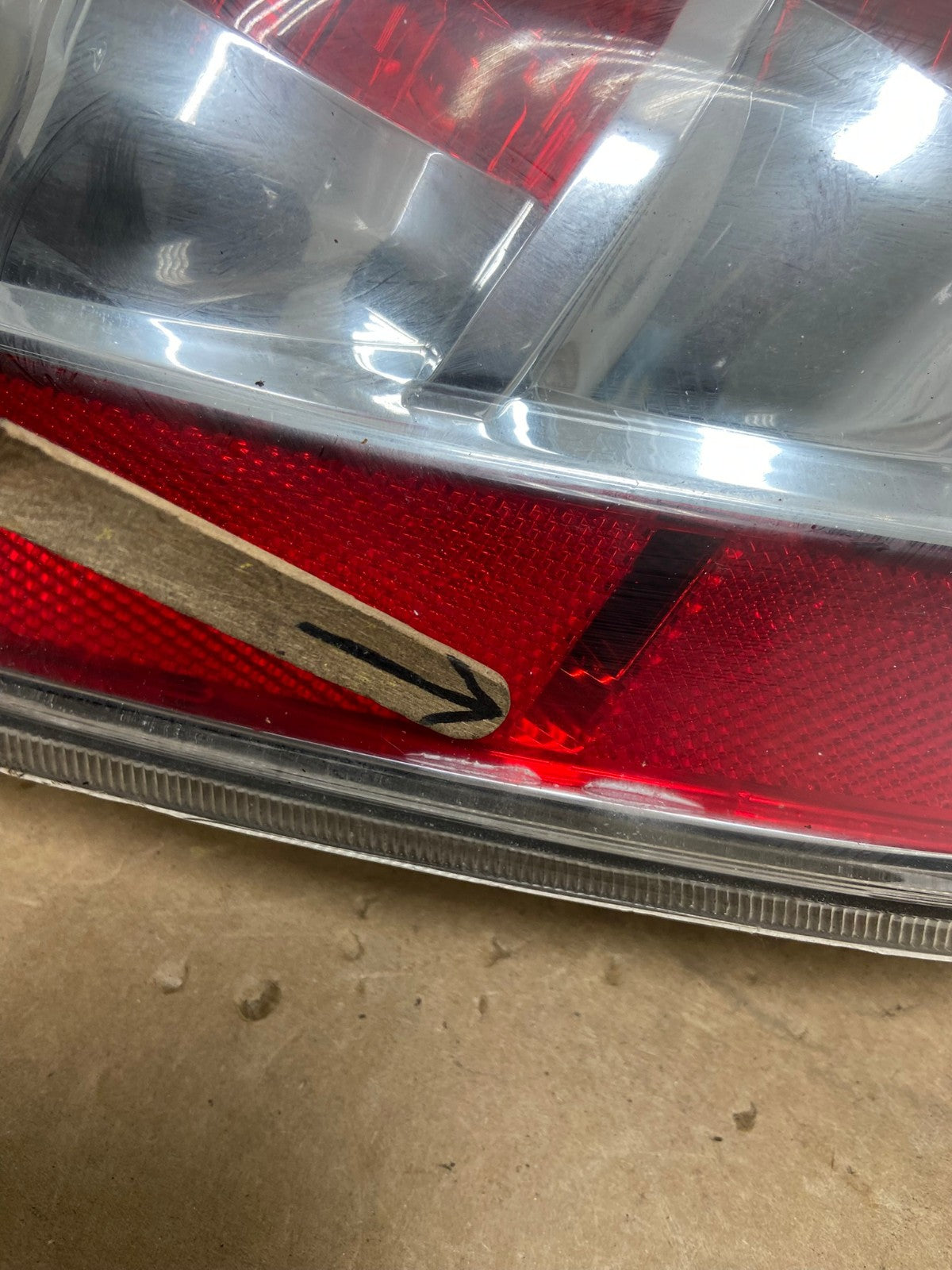 2007 to 2012 Nissan Sentra Left Driver LH Side Tail Light AI3397 LK4
