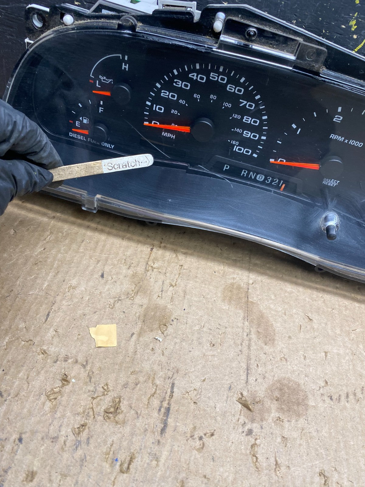 2000 2001 2002 Ford Expedition Speedometer Instrument Gauge Cluster Oem z7268 DG1