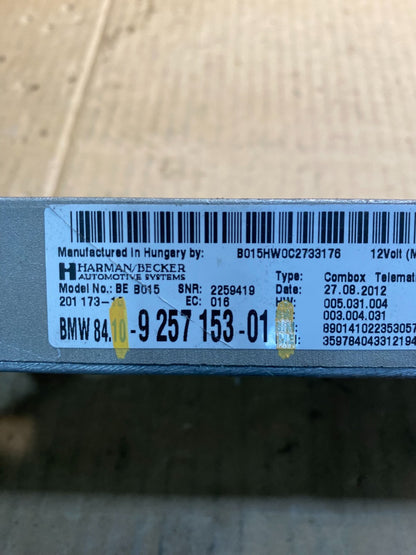 2011 to 2014 Bmw Bluetooth  Control Module Computer Telematics OEM AA7631 DG4