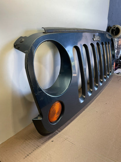 2007 to 2018 Jeep Wrangler Front Upper Grill Grille ah0464 DG2