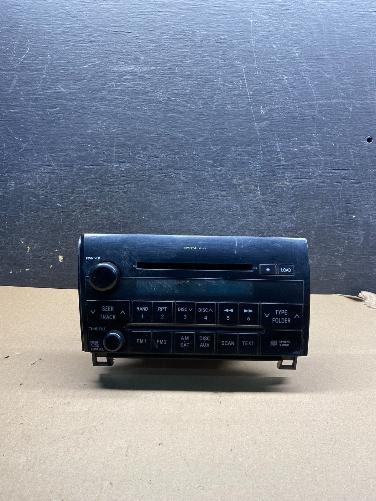 2007 2008 2009 Toyota Tundra Sequoia AM/FM Radio CD Player AI7372 DG0