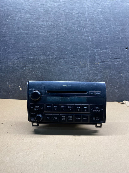 2007 2008 2009 Toyota Tundra Sequoia AM/FM Radio CD Player AI7372 DG0