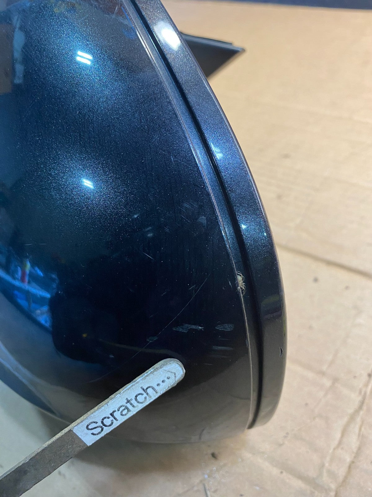2007 to 2009 Audi Q7 Left Driver Lh Side View  Door Mirror Oem AA5568 MS8