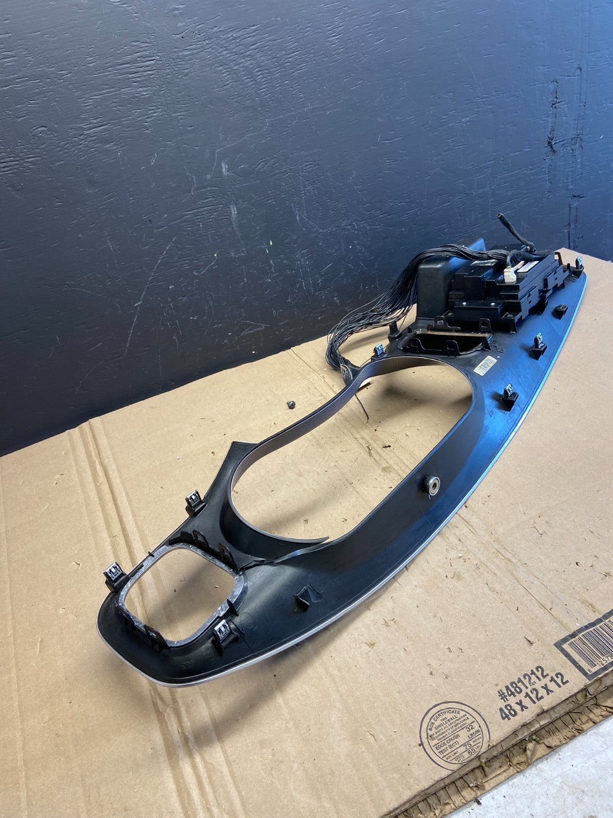 2011-2014 Dodge Charger Cluster Speedometer Radio Bezel Trim OEM AB8872 DG4