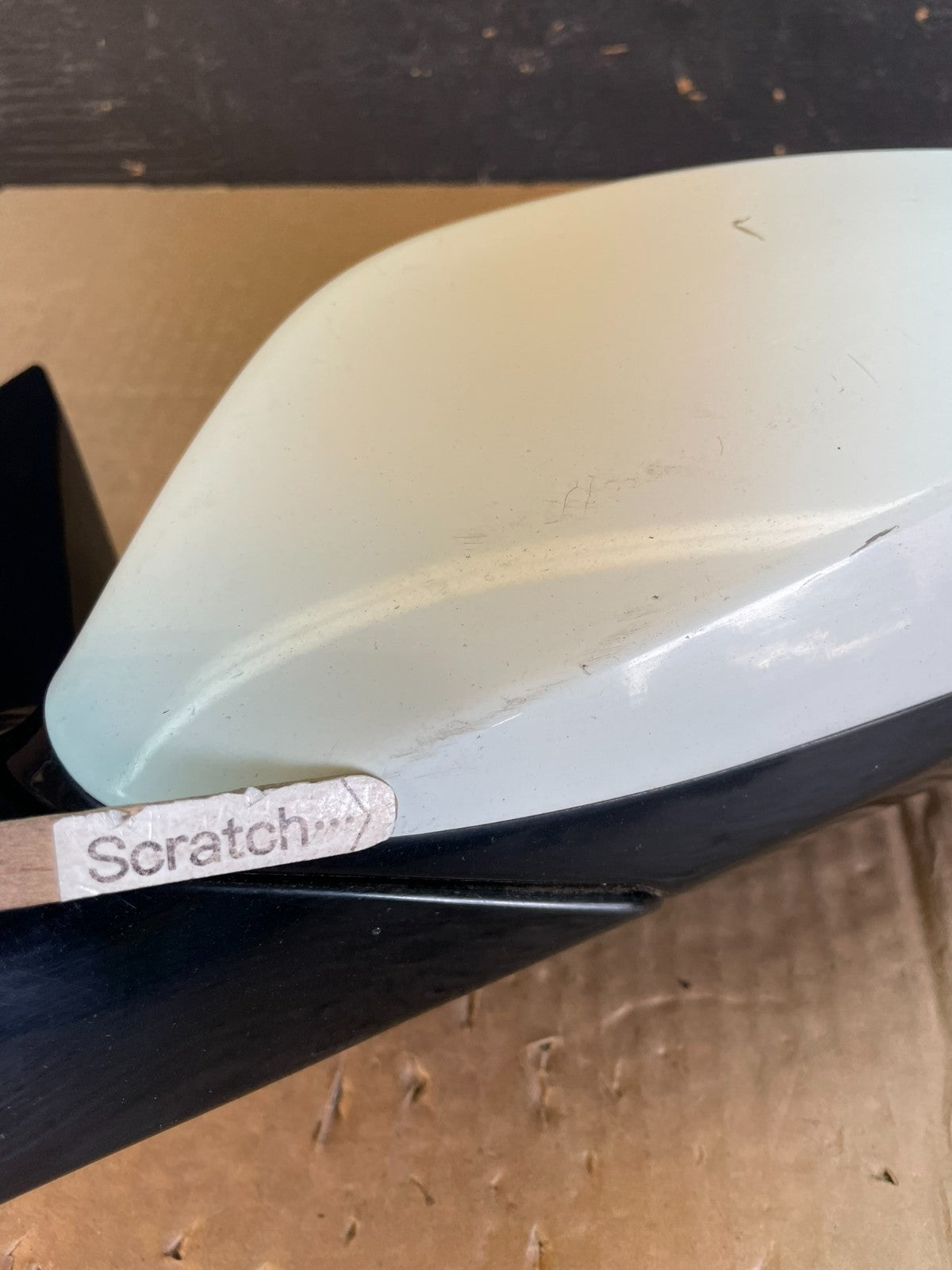 2012 to 2017 Hyundai Veloster Left Driver LH View Door Mirror AC9857 DW8