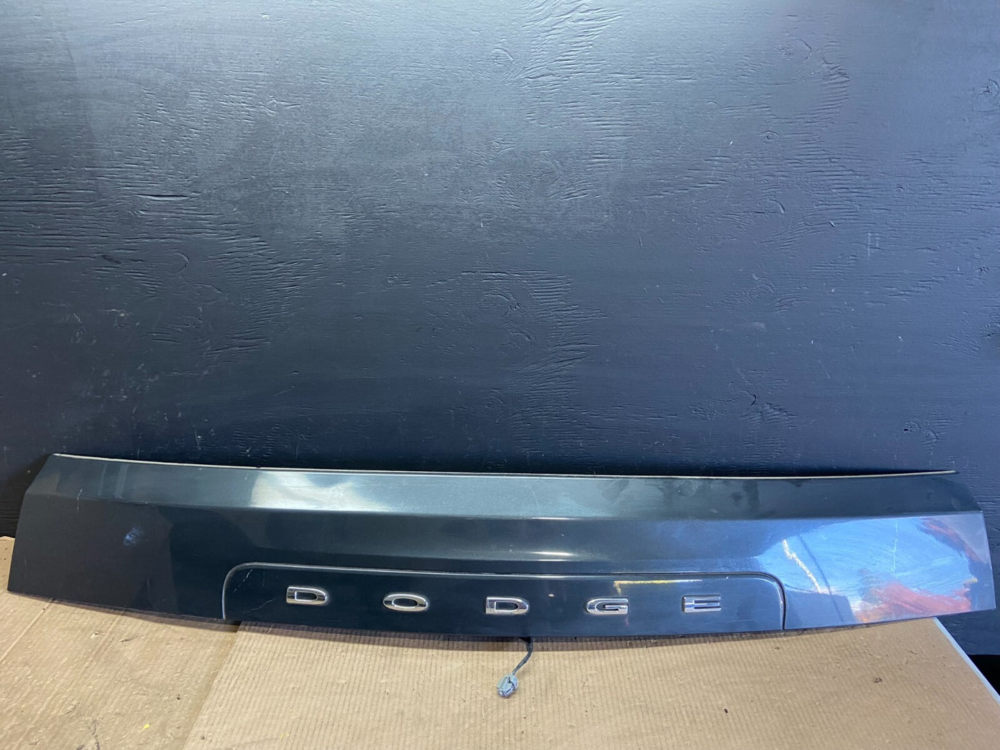 2011-2018 Dodge Grand Caravan Black Rear Tail Gate Trim Molding Panel OEM D94250