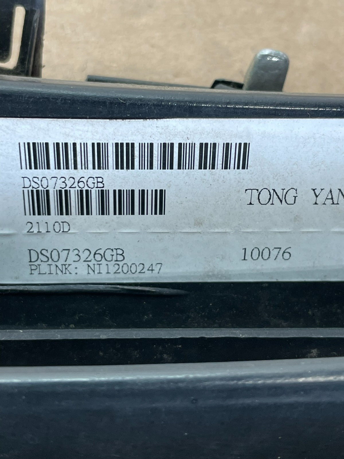 2012 to 2014 Nissan Versa Sedan Front Upper Grill Grille AG1002 DG6