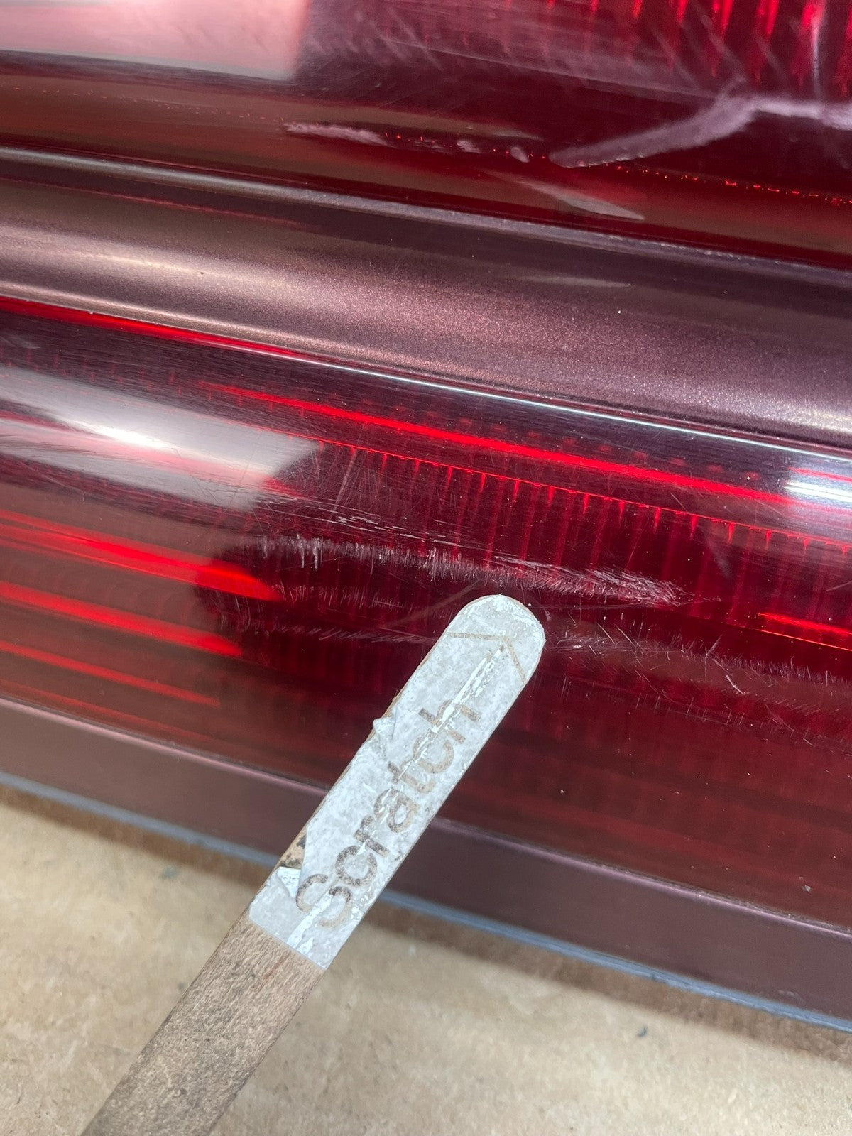 1996 to 1997 Infiniti i30 Rear Trunk Center Panel Tail Light AF8780 DG4