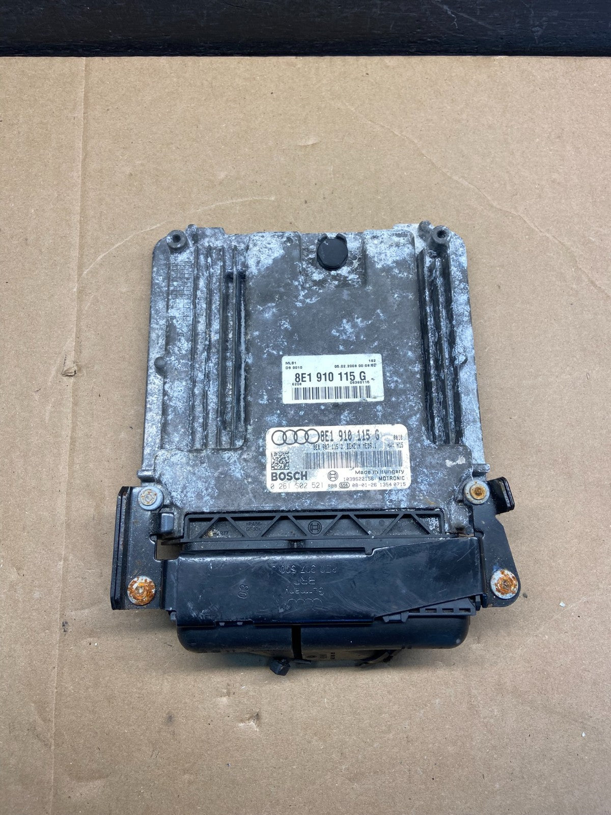 2008 2009 Audi A4 2.0L Engine Computer Ecu Pcm Ecm 8E1910115G af9038 DG0