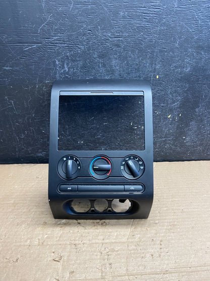 2004 to 2008 Ford F150 Radio Climate Dash Bezel Surround Black AF2230 DW0