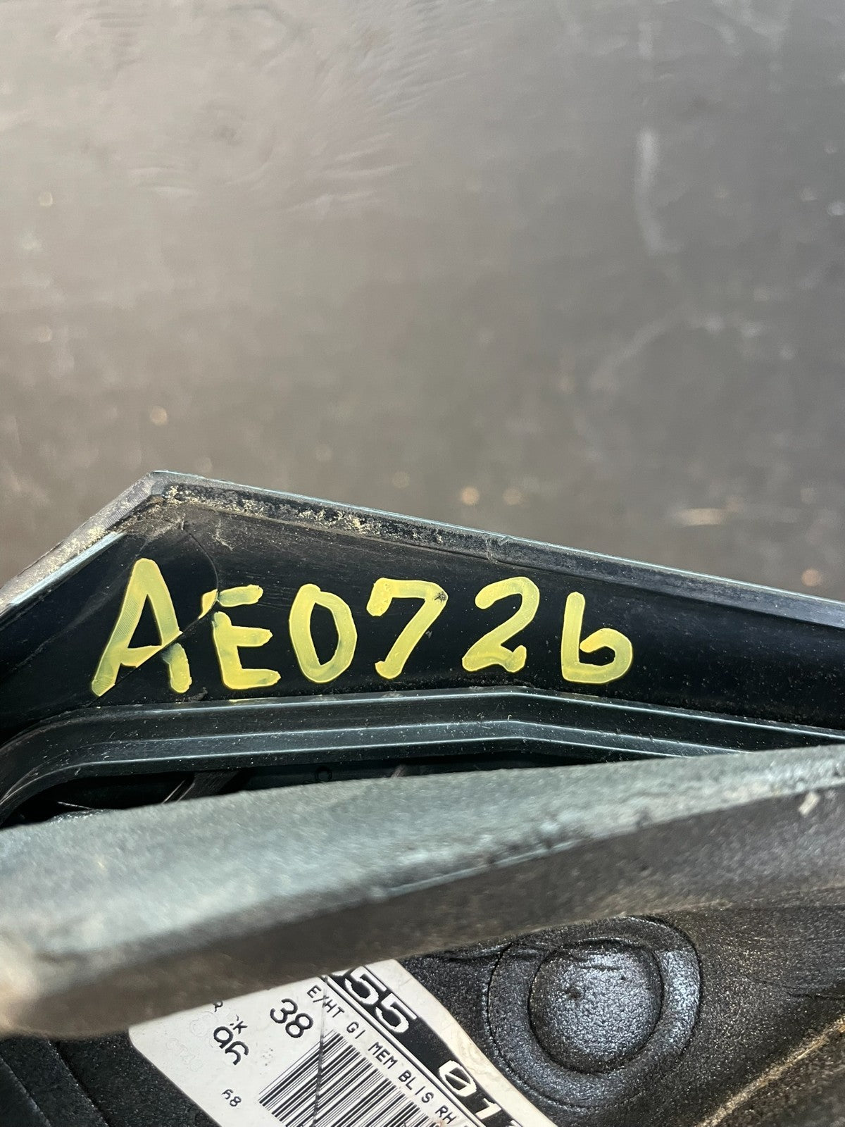2011 to 2014 Ford Edge Right Passenger View Door Blind Spot Mirror AE0726 DW11