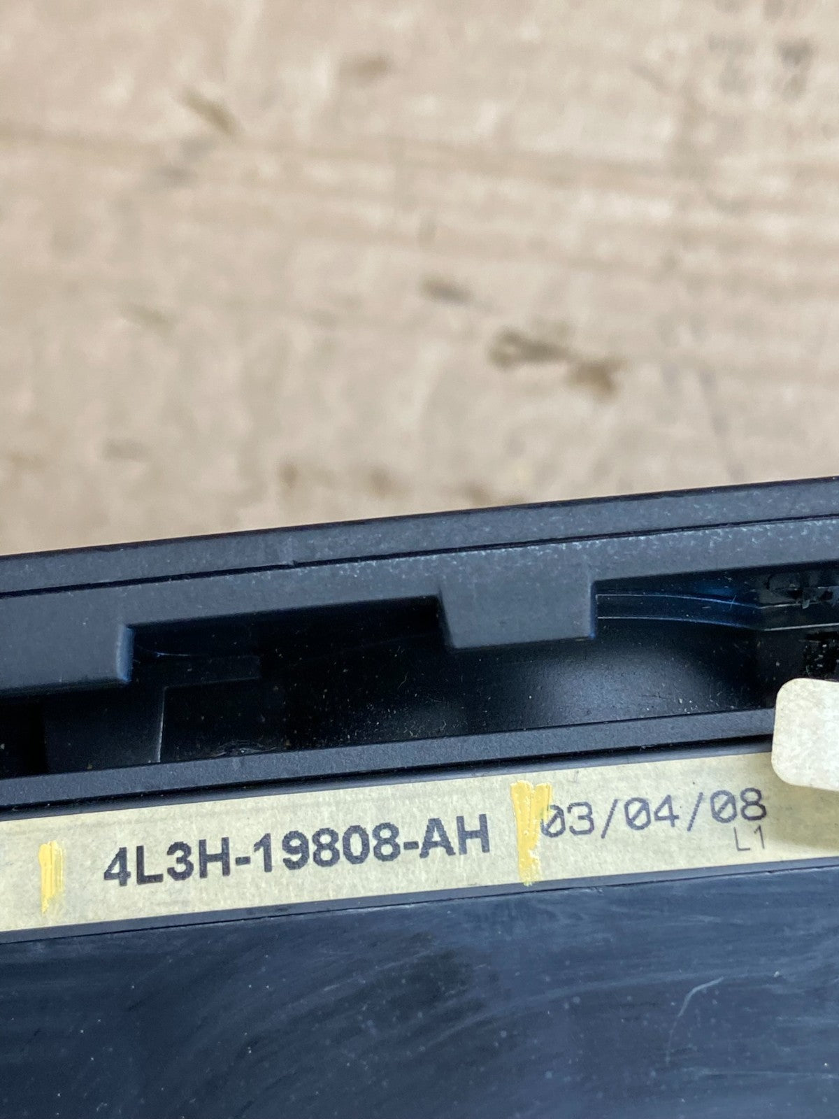 2004 to 2008 Ford F150 Radio Climate Dash Bezel Surround Black AF2230 DW5