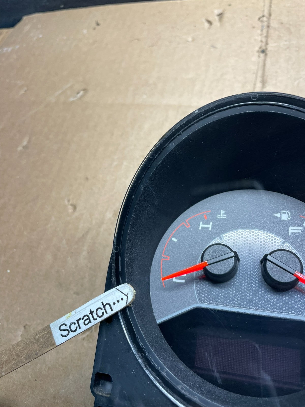 2013-2014 Dodge Avenger Speedometer Cluster Dash Bezel Panel Trim W1459 DG2