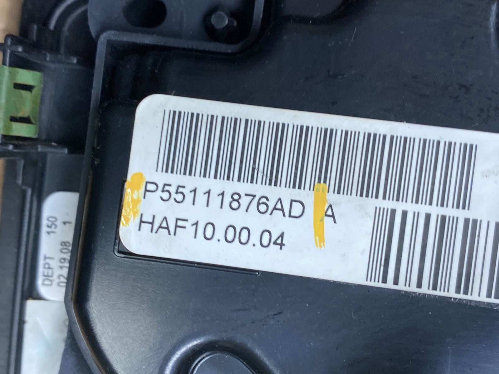 2008 to 2010 Jeep Grand Cherokee Center Navi Radio Air Vent Bezel OEM Y5381 DG5
