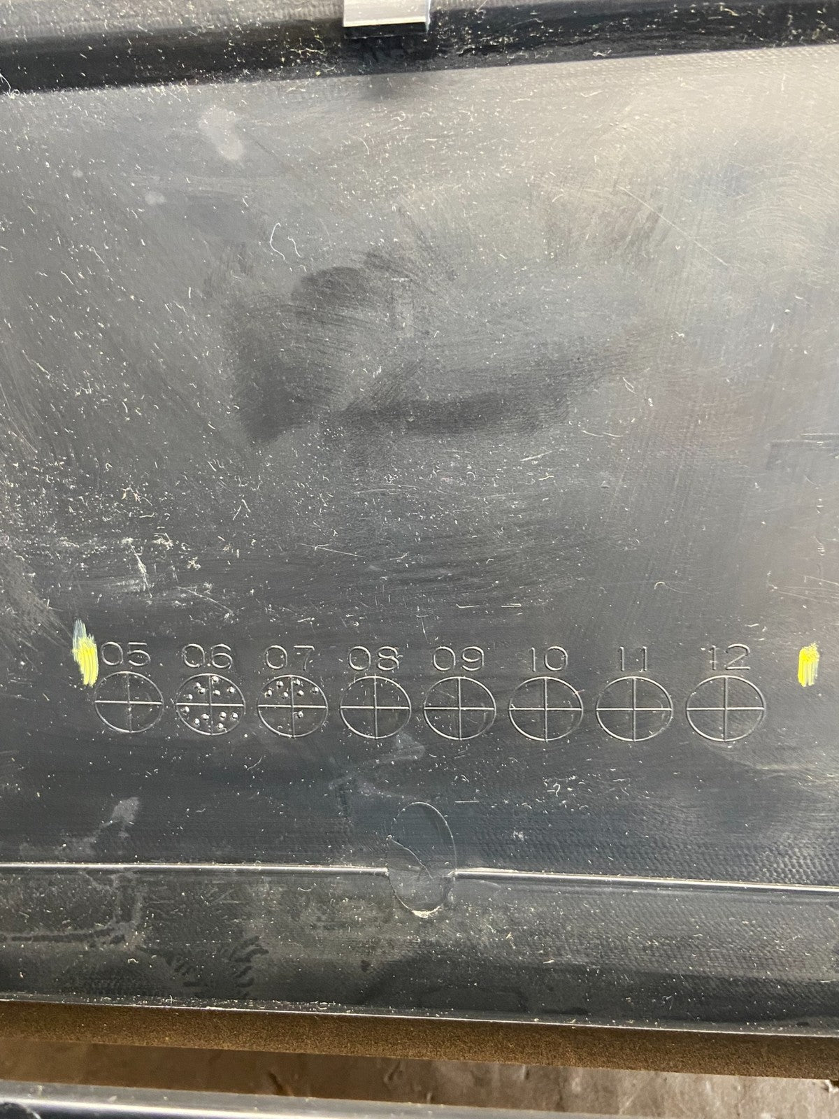 2010 - 2015 Mazda CX-9 Radio Dash Trim Bezel W/Vent AC Climate Control AD2252 DG4