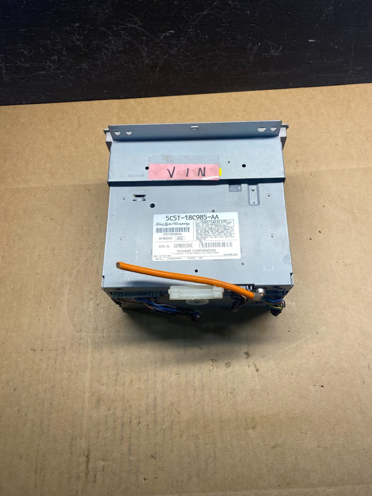 2004 - 2006 Lincoln Aviator Radio Stereo CD Player Screen GPS Navi ac2781 DG4