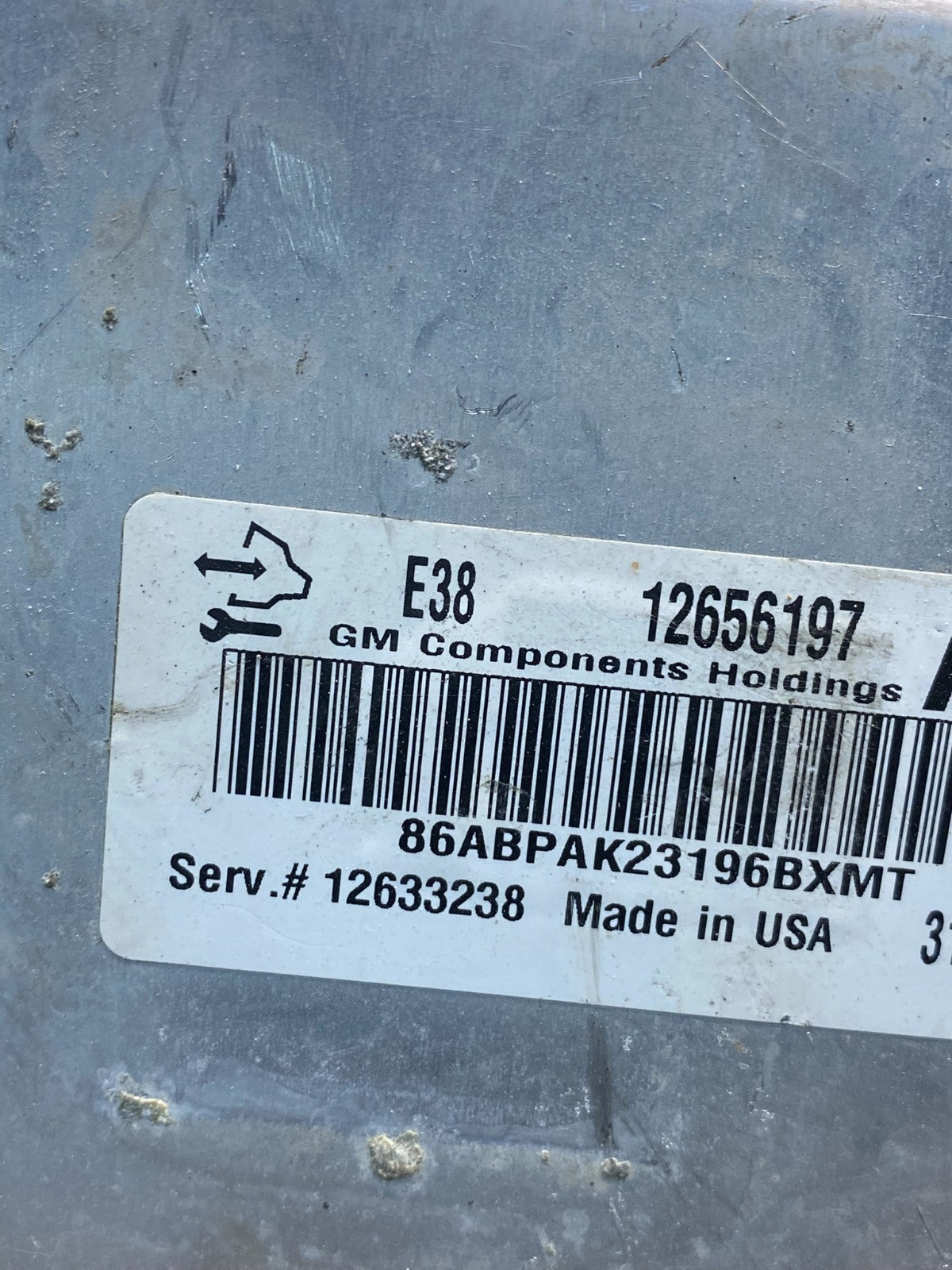 2010 to 2013 Chevrolet Silverado Yukon Engine Control Module ECM ECU AH7447 DG2