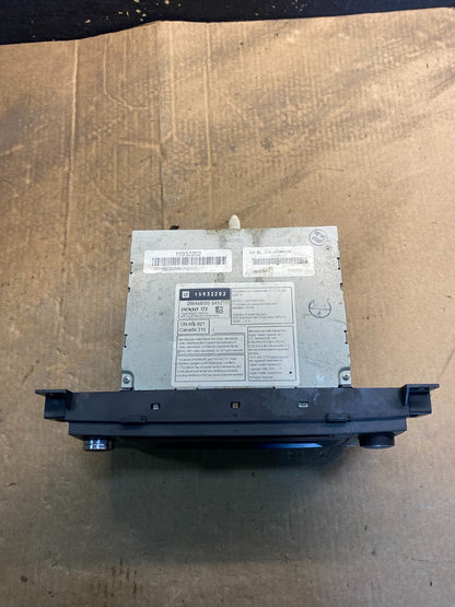2007 to 2014 Chevrolet GMC Cadillac Radio Navigation Screen Display t7314 DG4