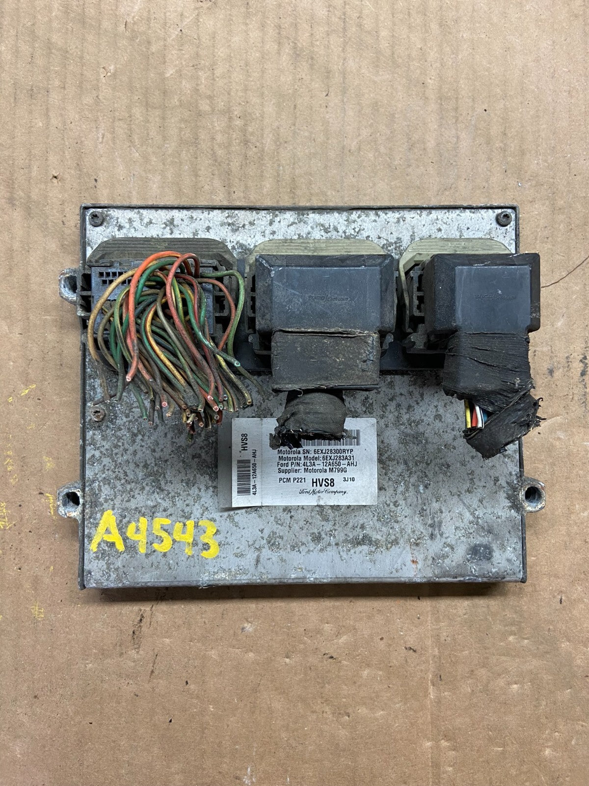 2004 Ford F-150 F150 5.4L Engine Control Computer 4L3A-12A650-BTF AG1637 DW0