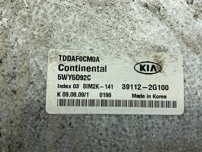 2010 to 2013 Kia Forte Engine Computer ECM 39112-2g100 L9772 DG2