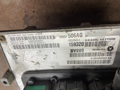 2011 Jeep Grand Cherokee 3.6L ECM ECU Engine Control Computer Modul i6449 DG12