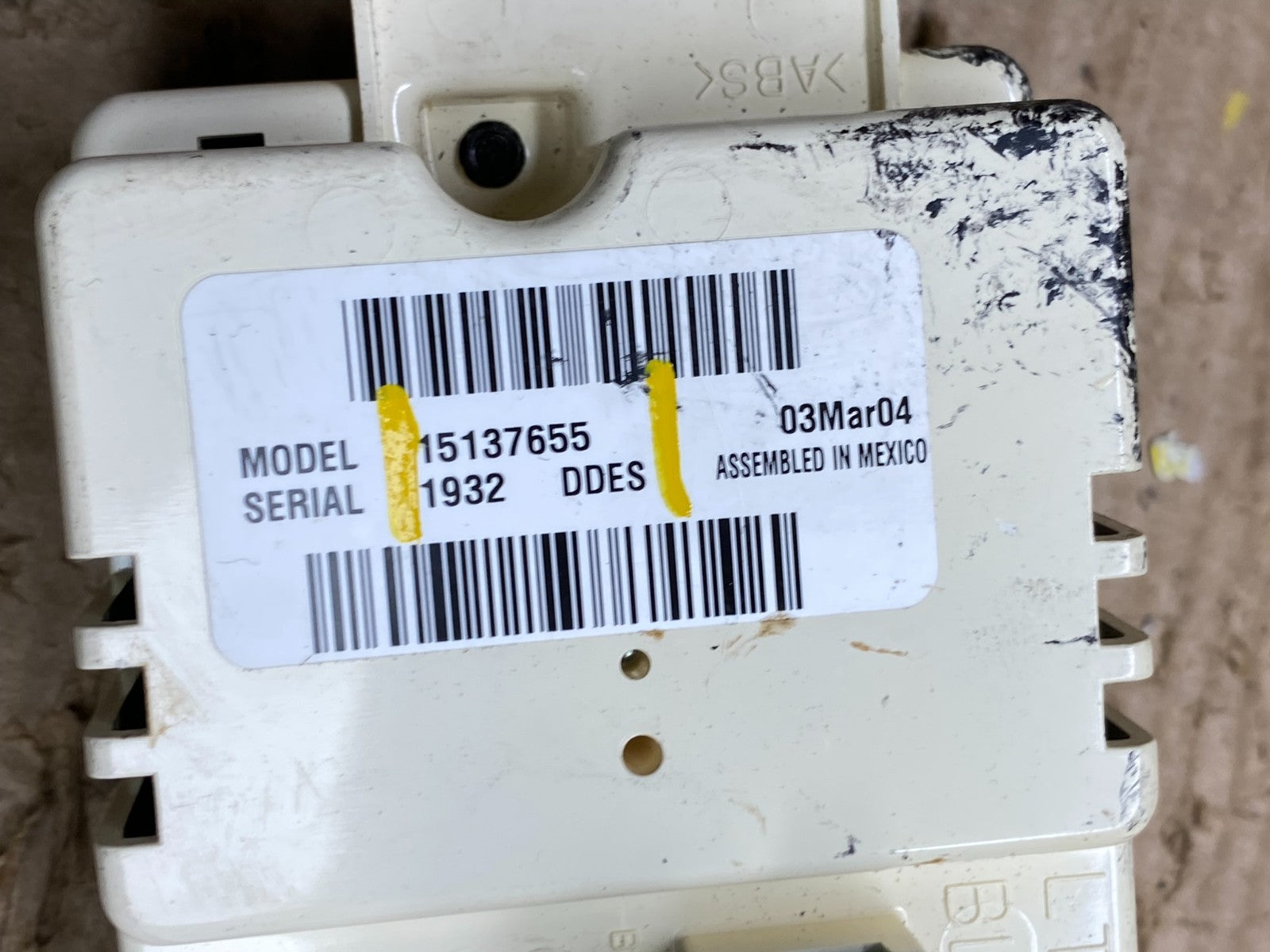 2001 - 2007 GMC Chevrolet Express 1500 Climate Control A/C X1232 DG7