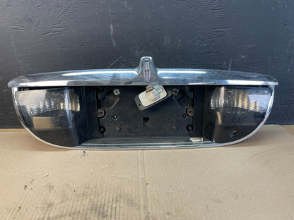 1999-2002 Lincoln Continental License Plate Panel Backup Lights Trim AB7946 DG0
