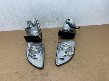 1998 to 2002 Toyota Corolla Left+Right Set Black Tail lights ad6368 DG9