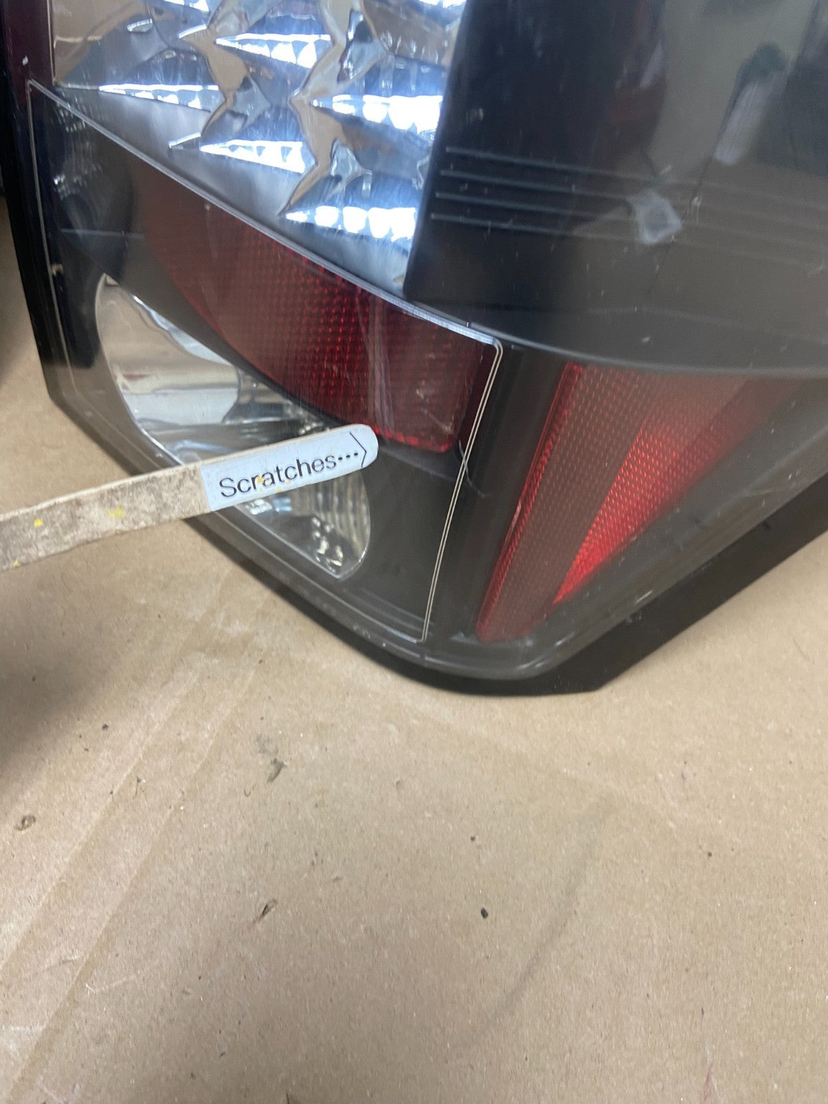 2005-2006 Jeep Grand Cherokee Left+Right Set Black LED Tail Lights AB6358 DG4