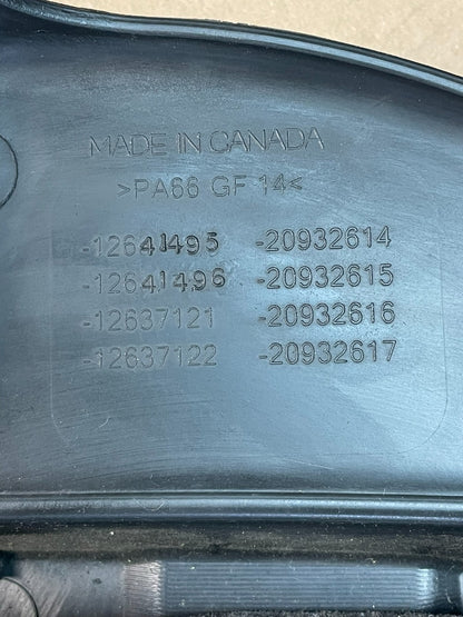 2010 to 2012 Cadillac SRX 3.6L Plastic Engine Cover Shield AD8428 DG4