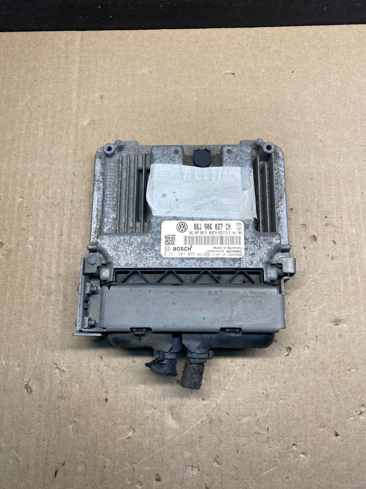 2012 Volkswagen EOS 2.0L T ECM Engine Control Unit ECU AG9389 DG0