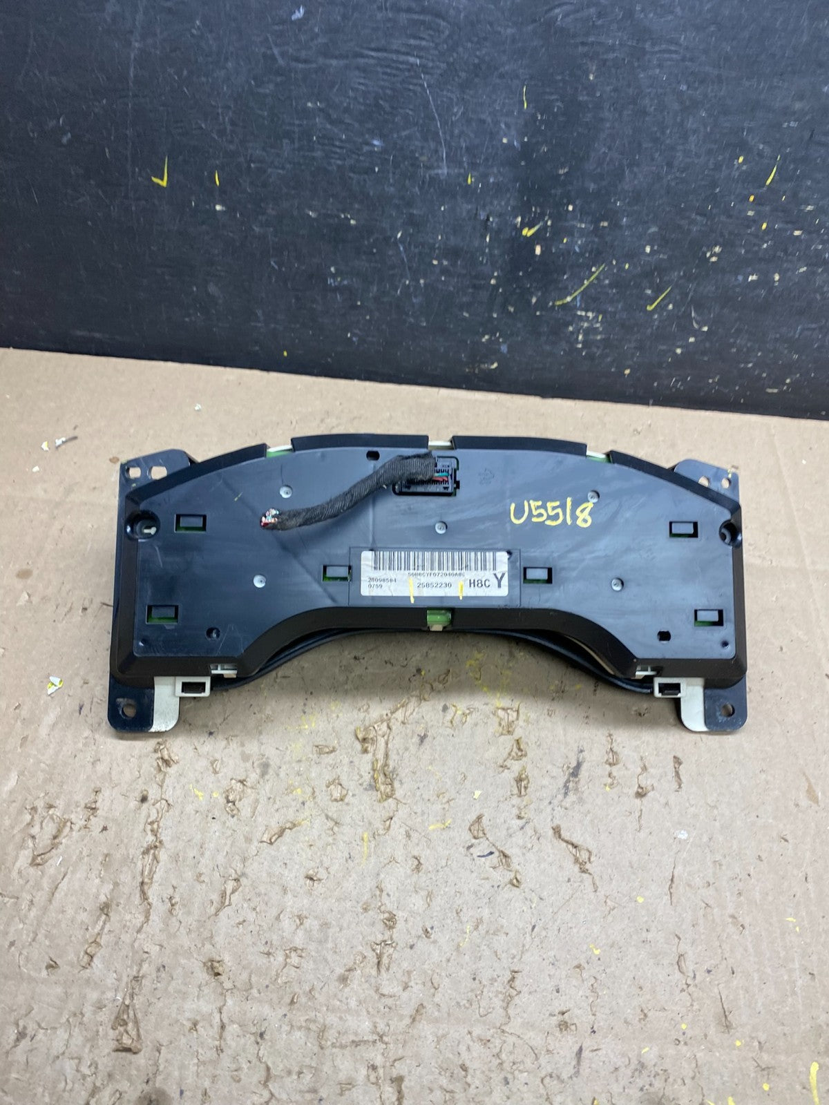 2008 to 2010 Chevrolet Express 1500 Speedometer Cluster Gauge u5518 DG5