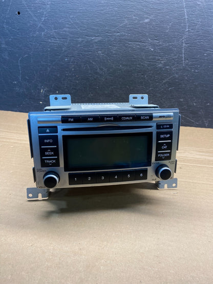 2007 to 2009 Hyundai Santa Fe AM/FM Radio CD Player AE4568 DG0