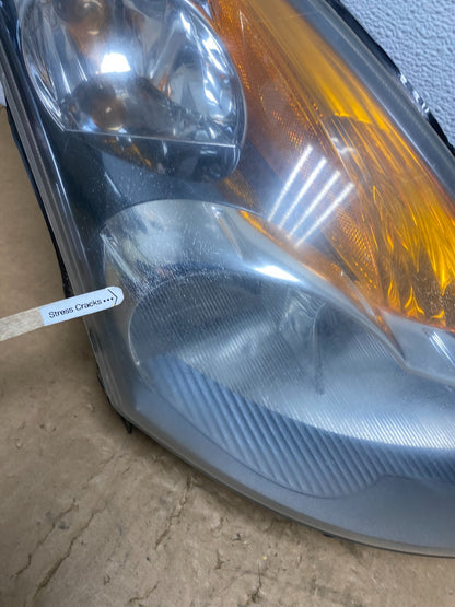 Sedan 2007 to 2009 Nissan Altima Right Passenger Halogen Headlight AD1359 DW3
