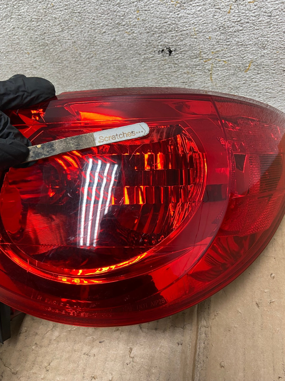 2009 2010 2011 2012 Chevrolet Traverse Right Passenger Tail Light DEPO AI5492 LK4
