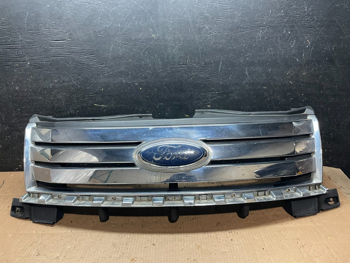 2007 2008 2009 2010 Ford Edge Front Upper Chrome Grill Grille Oem Y6447 DG0