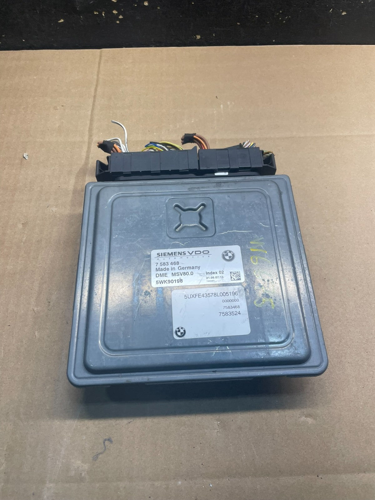 2007 to 2010 Bmw 323i Ecm Ecu Engine Computer OEM w6675 DG2