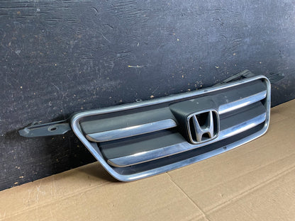 2002 to 2004 Honda CR-V CRV Front Upper Grille Grill Chrome Oem Y9295 DG2