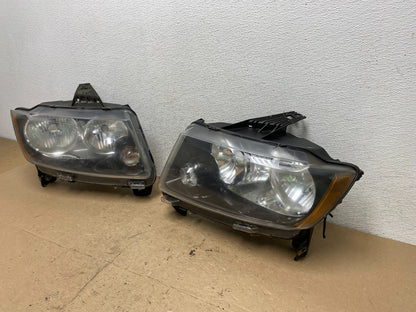 2011-2013 Jeep Grand Cherokee Left+Right Halogen Headlights AF5072 DW1