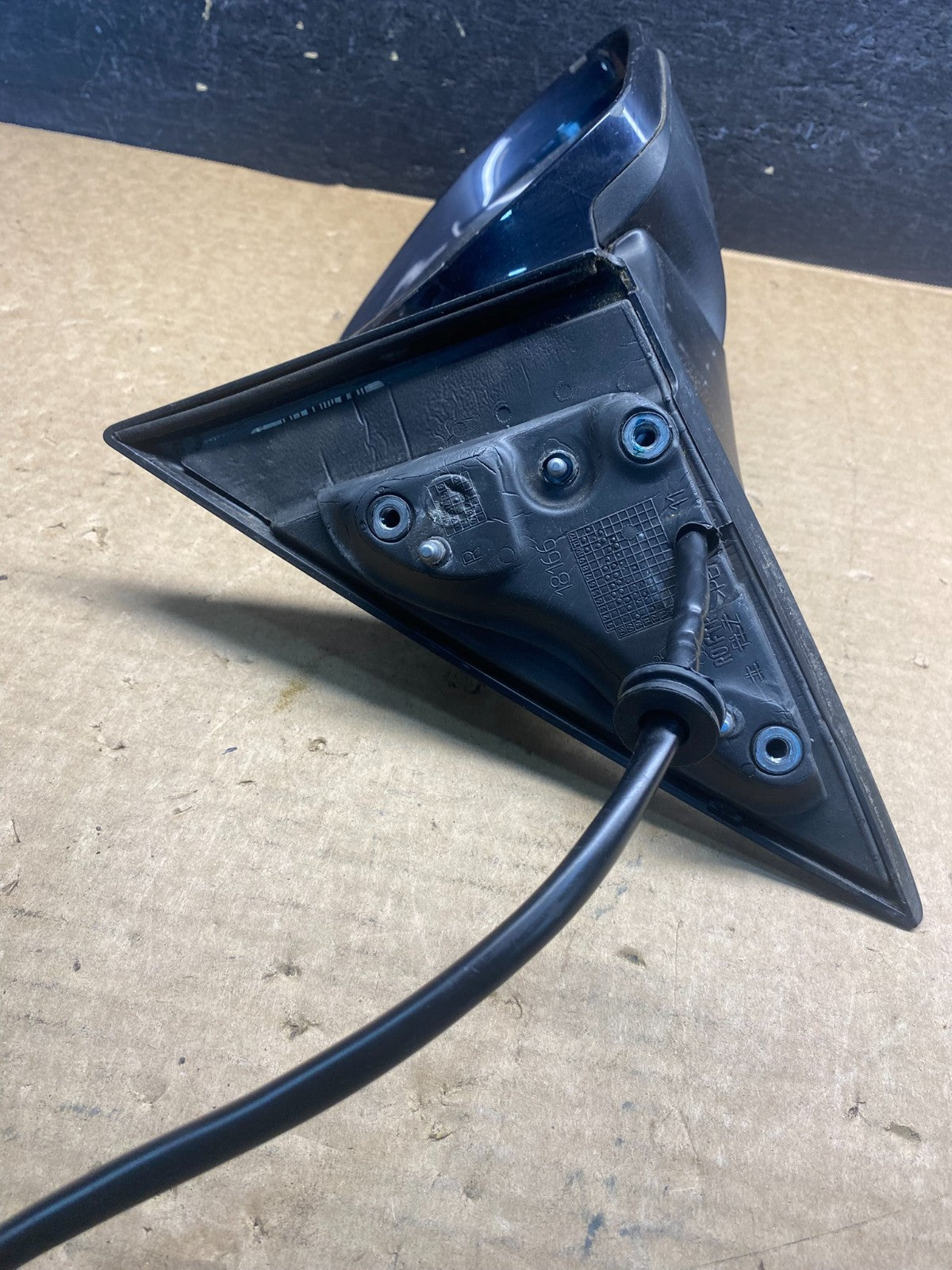 2009 to 2012 Audi A4 Right Passenger RH View Power Door Mirror AF6658 DG4